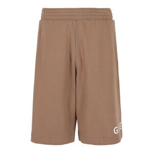 Givenchy Graphic Logo Shorts Brown Mens